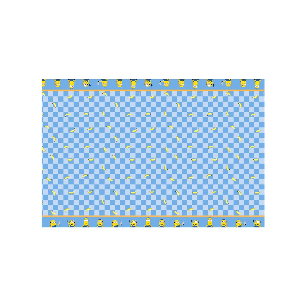 Nappe en papier "Minions" - 180cm
