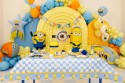 Nappe en papier "Minions" - 180cm