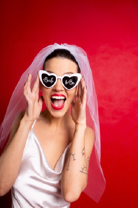 Lunettes en forme de coeur...
