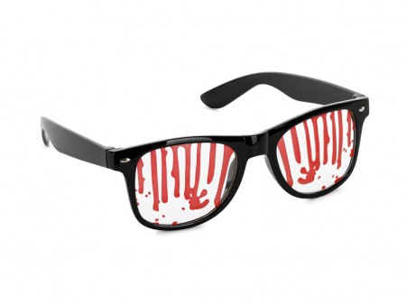 Lunettes traces de sang