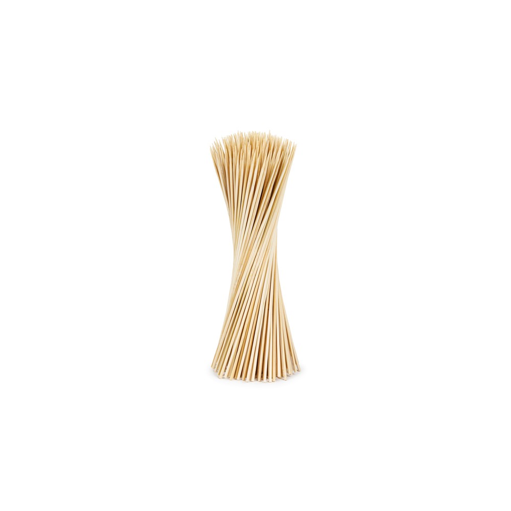 200 Piques à  brochettes en bois - 25 cm