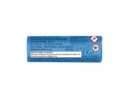 5 Bombes fumigène - bleu