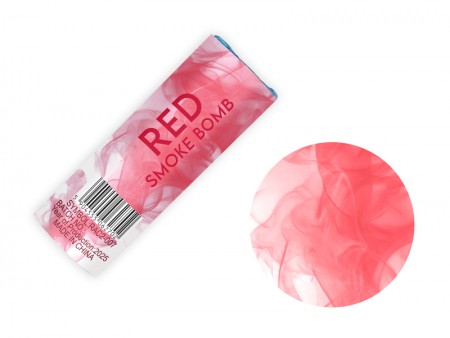 5 Bombes fumigène - rouge
