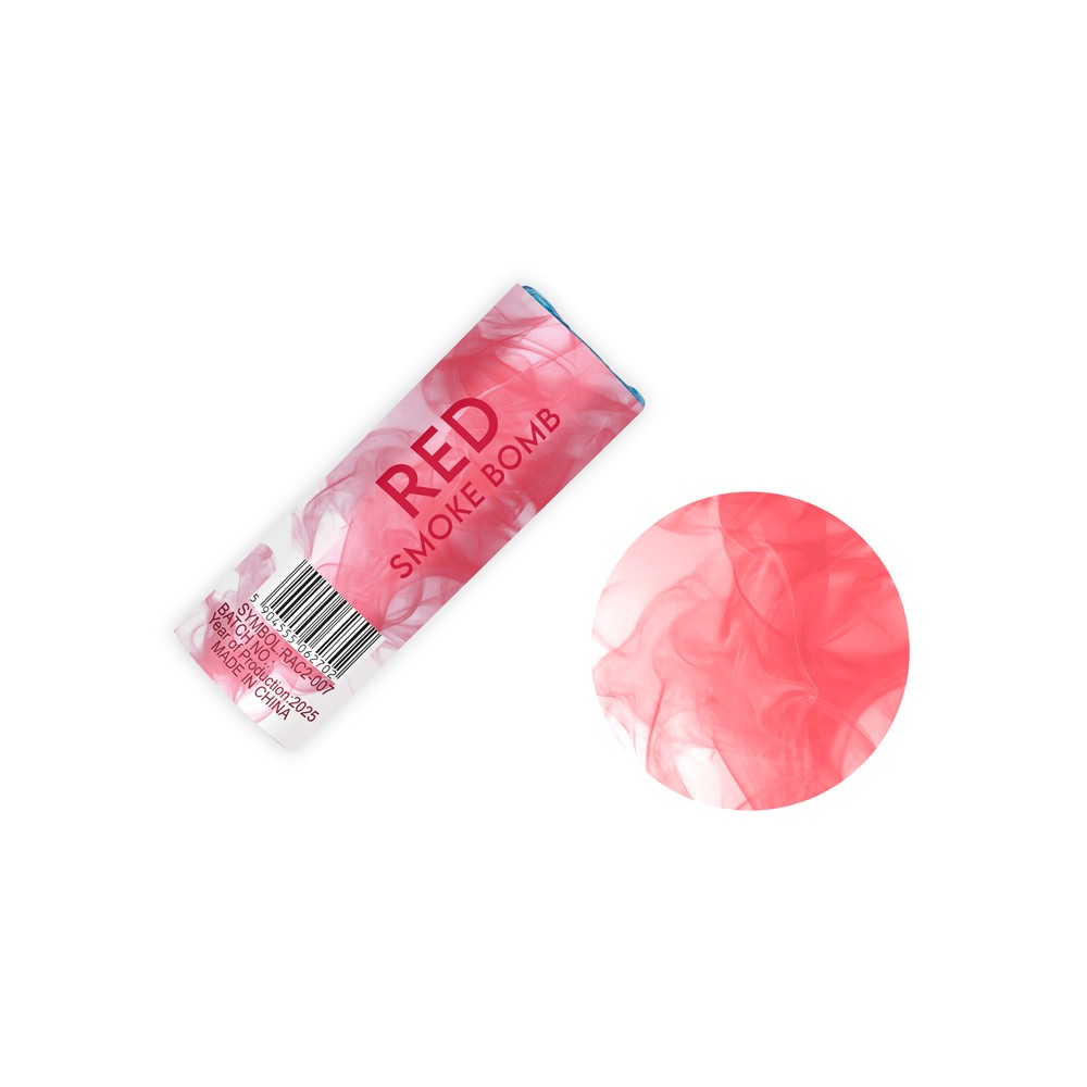 5 Bombes fumigène - rouge