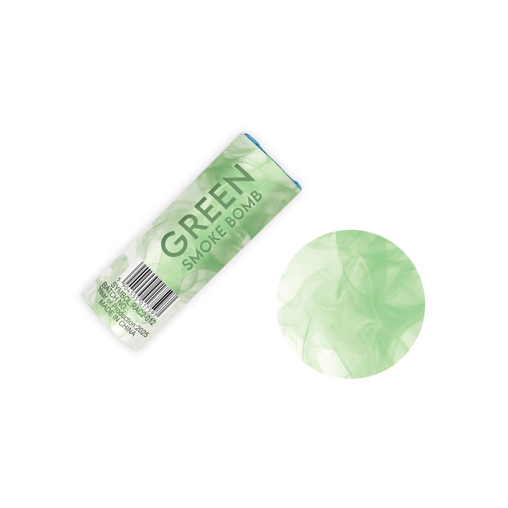5 Bombes fumigène - vert