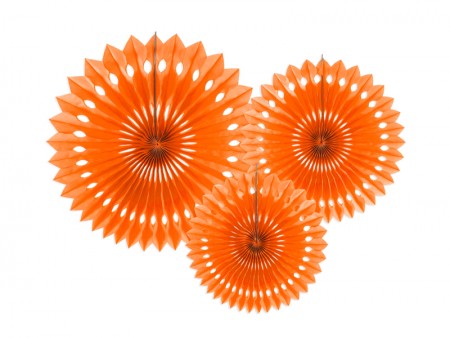 3 Rosettes décoratives -...
