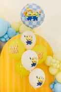 6 Ballons 30 cm "Minions"