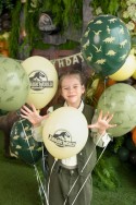6 Ballons 30 cm "Jurassic World"