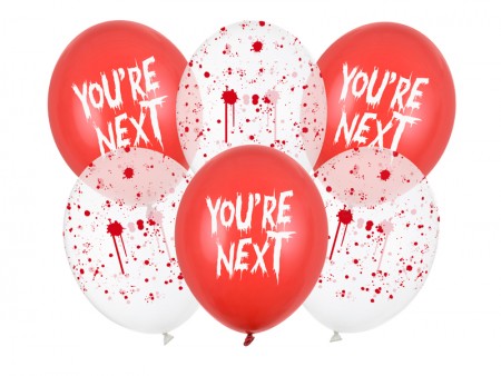 6 Ballons 30 cm - You're next