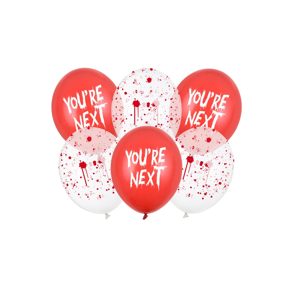 6 Ballons 30 cm - You're next