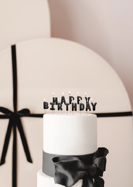 Bougies d'anniversaire...