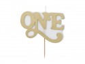 Bougie d'anniversaire ONE