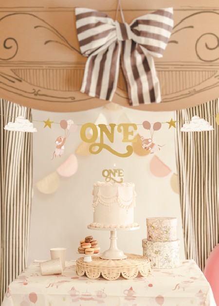 Bougie d'anniversaire ONE