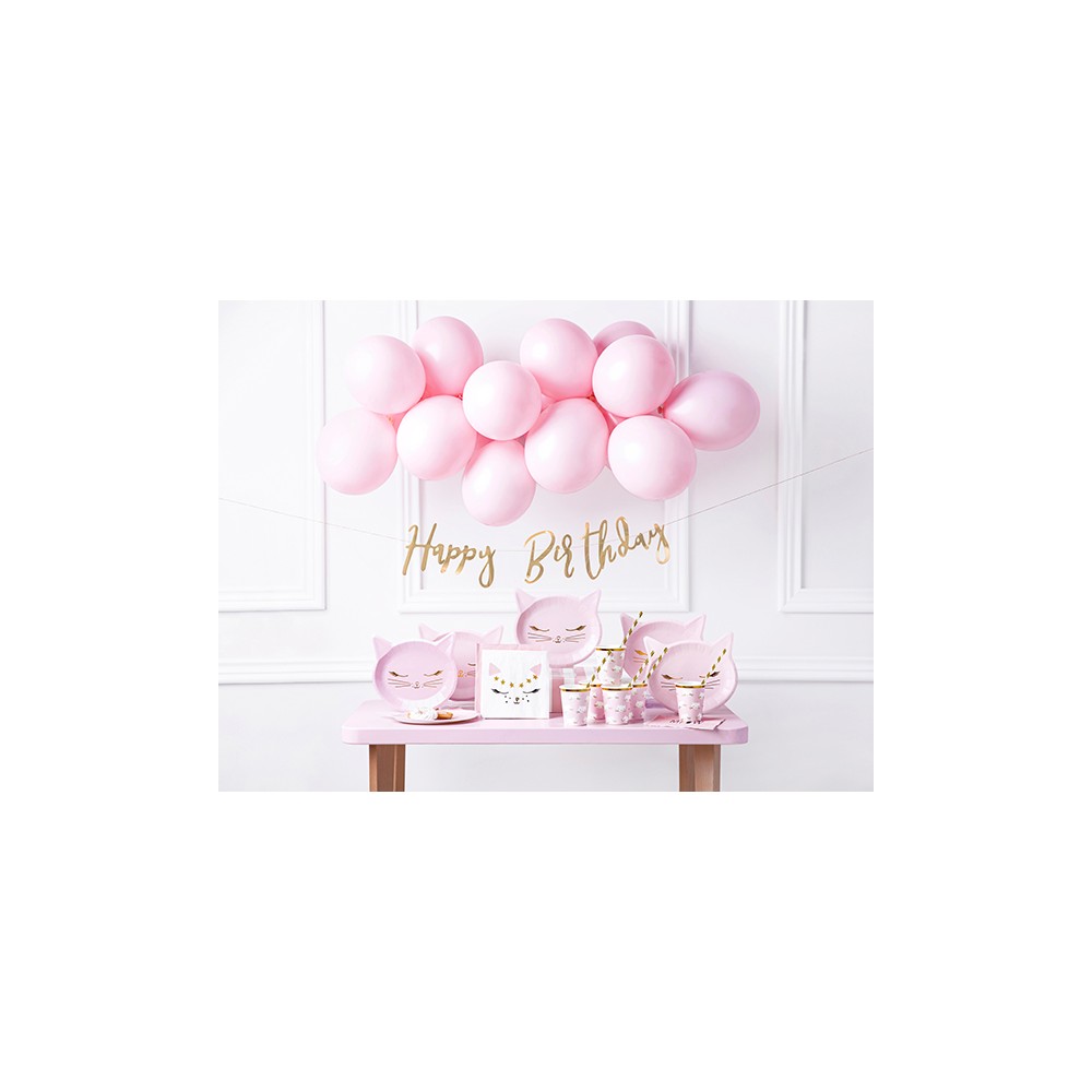 Kit 55 pièces décoration anniversaire Chat