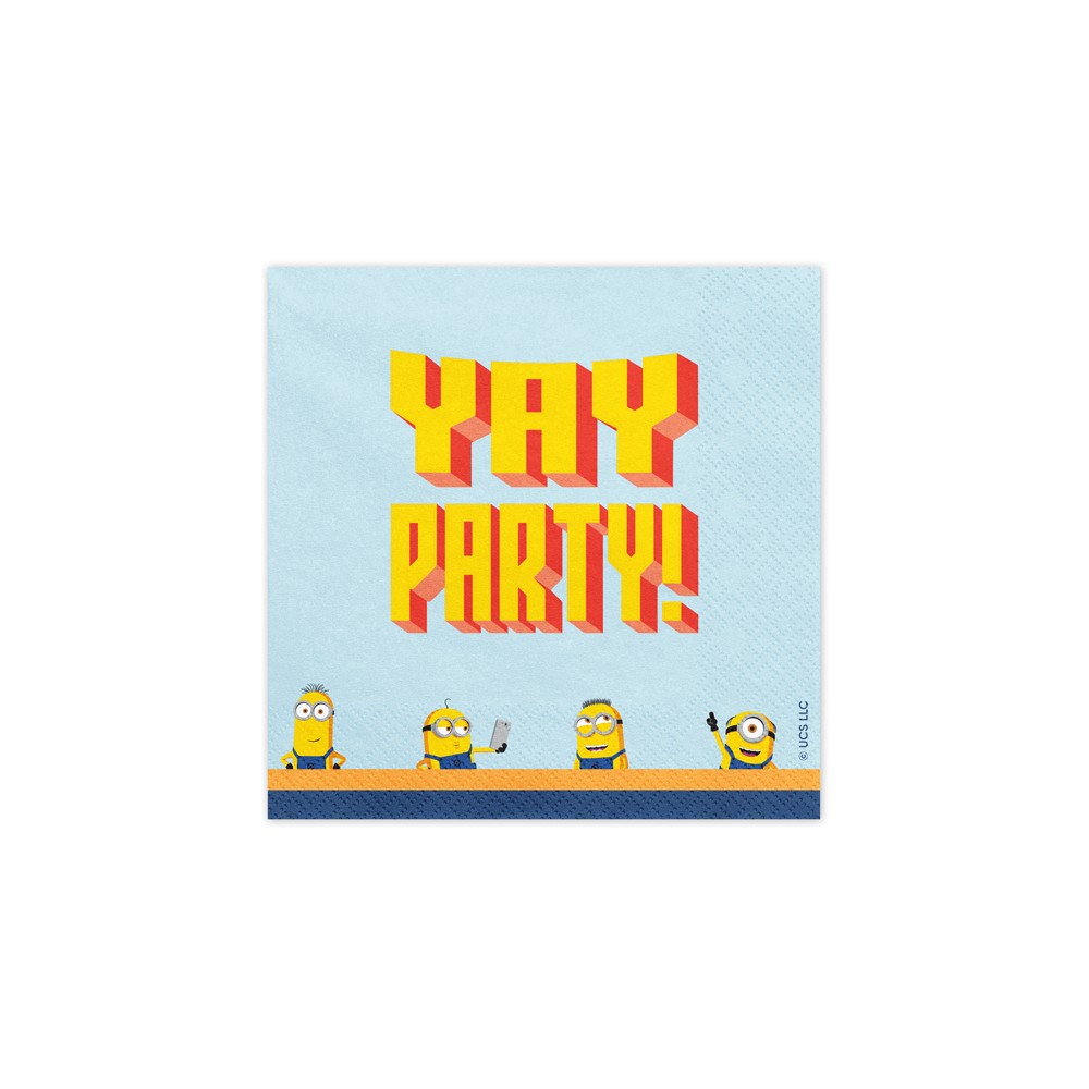 20 Serviettes "Minions"