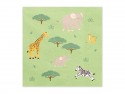 12 Serviettes Safari