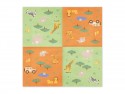 12 Serviettes Safari