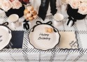 12 Serviettes Happy Birthday Neud