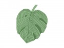 12 Serviettes Feuille de Monstera