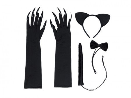 Déguisement Chat - noir -...