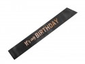 Echarpe ''It's my birthday'' noire