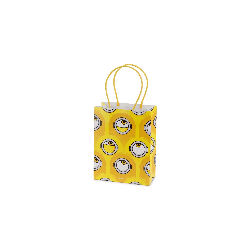 6 Sachets en papier cadeaux "Minions"