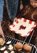 6 Assiettes en papier BBQ