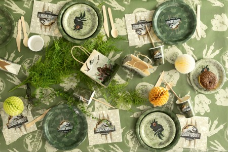 6 Assiettes "Jurassic...