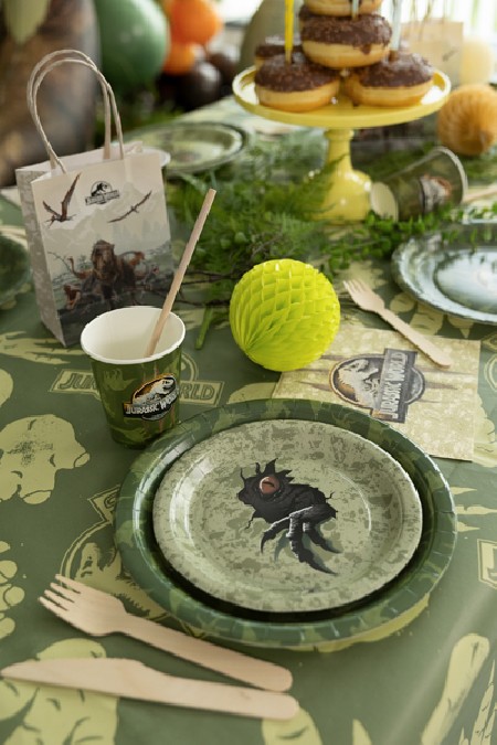 6 Assiettes "Jurassic...