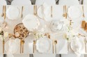 6 Assiettes avec ornement - blanc - 26 cm