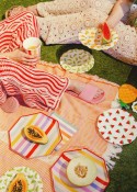 6 Assiettes Fruits - 20.5 cm