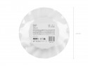 6 Assiettes Fruits - 20.5 cm