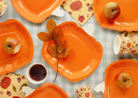 6 Assiettes en papier...
