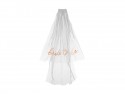 Voile avec inscription Bride to be