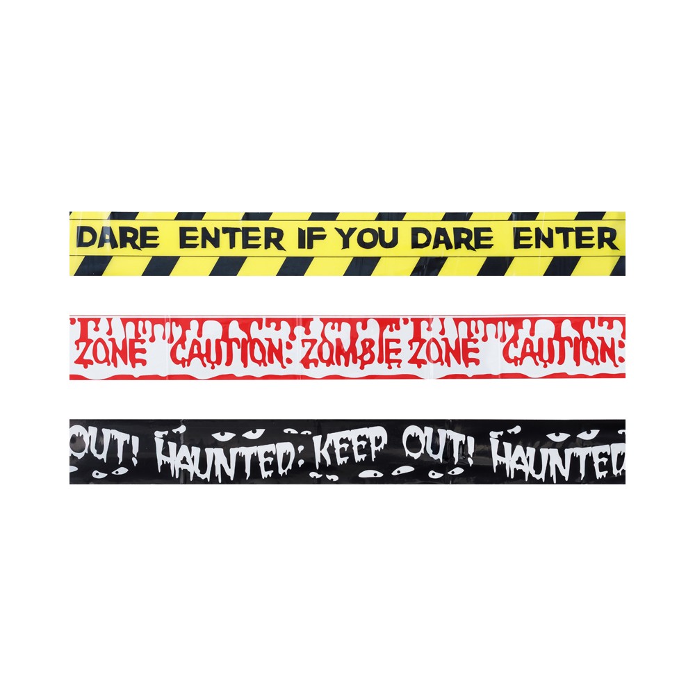 Set de 3 rubans décoratifs Halloween