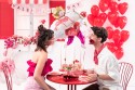 100 Ballons 40cm Coeur - Rouge pastel