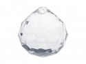 5 Pendentif sphères transparent
