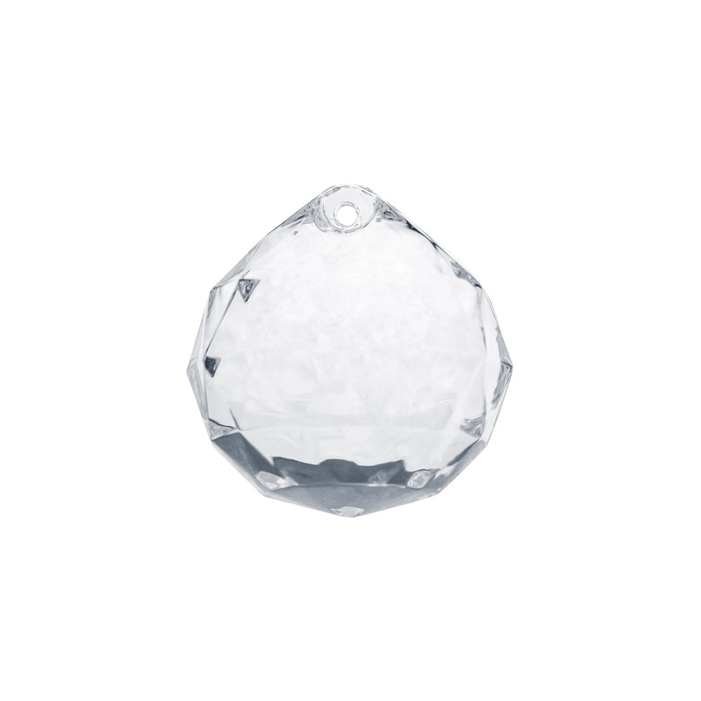 5 Pendentif sphères transparent