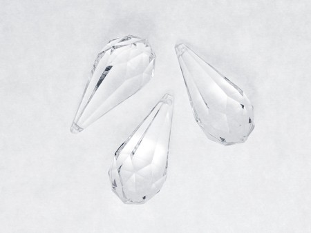 5 Pendentifs gouttes -...