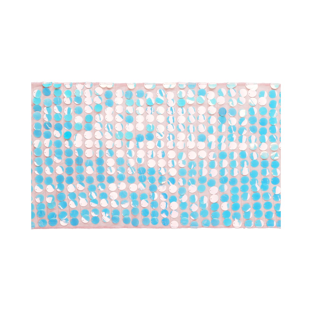 Chemin de table à paillettes - iridescent