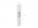 Chemin de table Fleurs - blanc