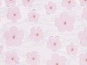 Chemin de table "marguerite rose"- 5 m