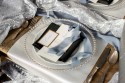 Chemin de table décoratif - argent
