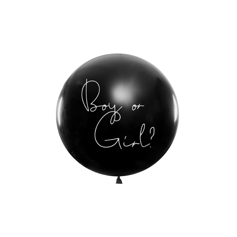 1 ballon en latex « Boy or Girl ? » – Garçon – 1 m