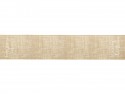 Chemin de table en jute Merry Christmas - blanc