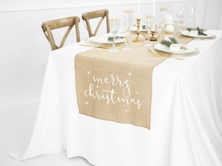 Chemin de table en jute...