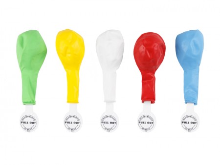 5 Ballons LED 30 cm