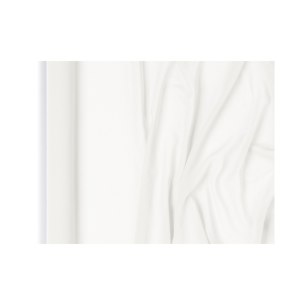 Chemin de table en chiffon - blanc cassé - 0 -48 x 5 m