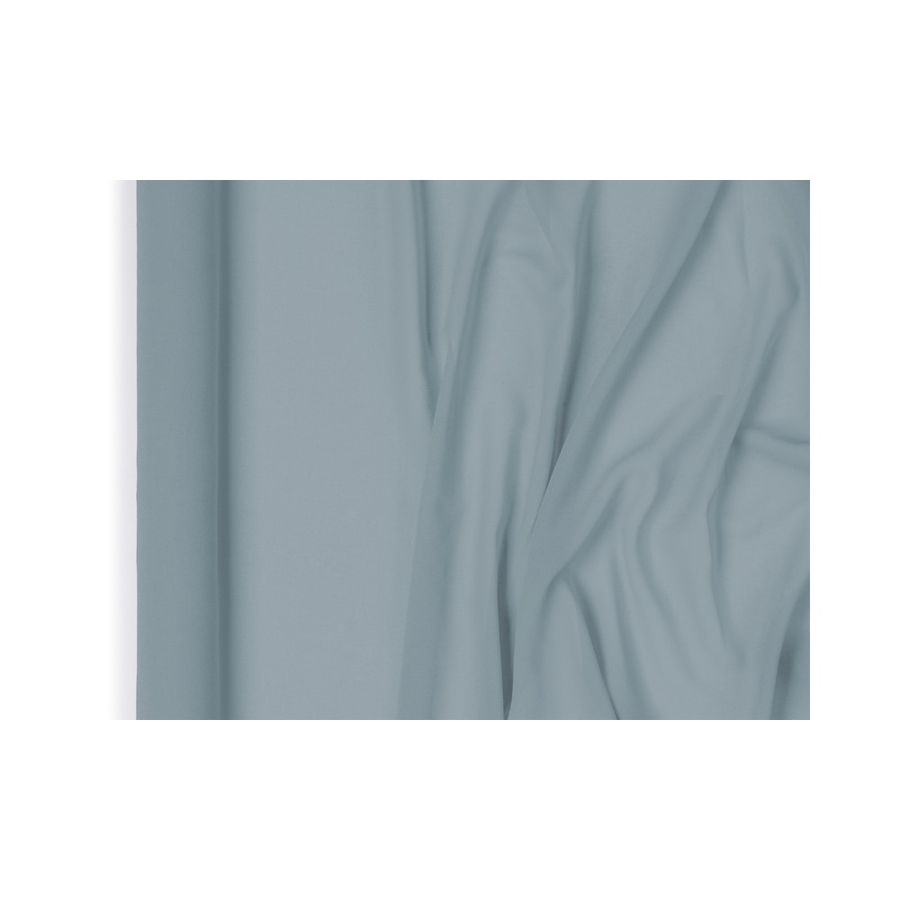 Chemin de table en chiffon - bleu brumeux - 0 -48 x 5 m