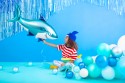 50 Ballons Glossy 30 cm - bleu